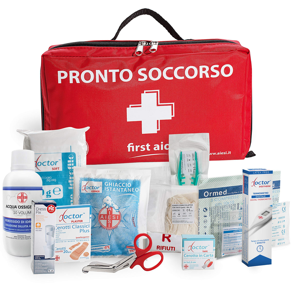 Kit di Pronto Soccorso Professionale per auto casa viaggio barca moto